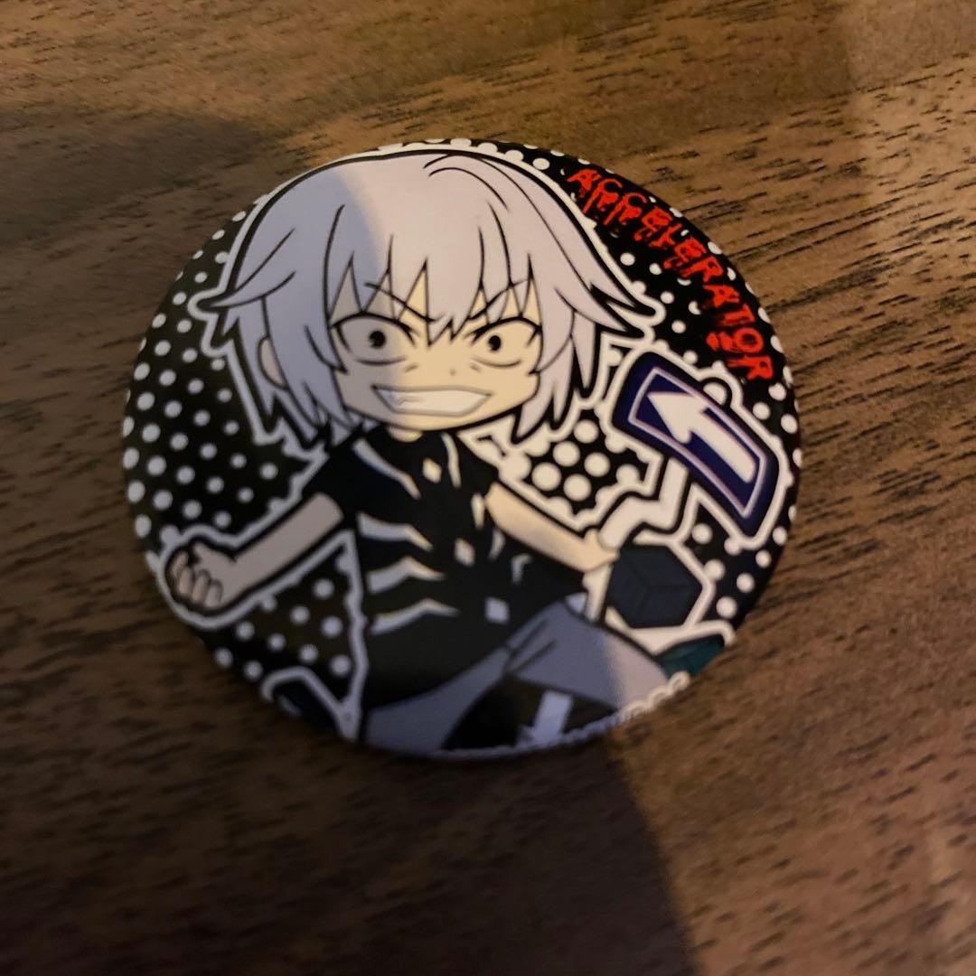 とある科学の超電磁砲 一方通行 アクセラレータ 缶バッジ デフォルメ