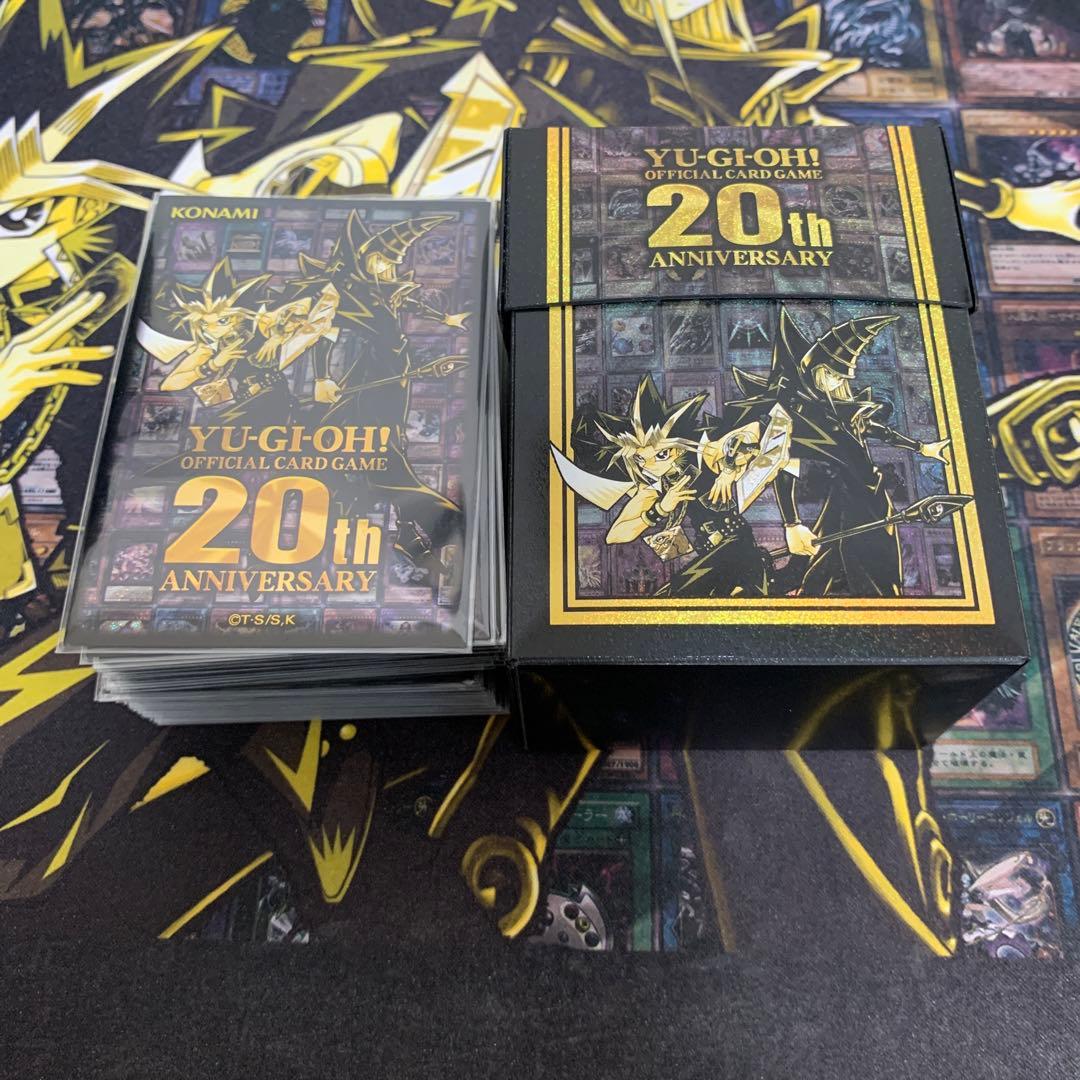 遊戯王OCG 20th ANNIVERSARY SET スリーブ デッキケース - メルカリ