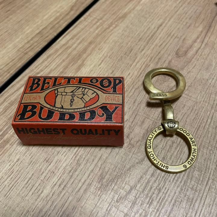 Good Art HLYWD】BELT LOOP BUDDY，BRASS - メルカリ