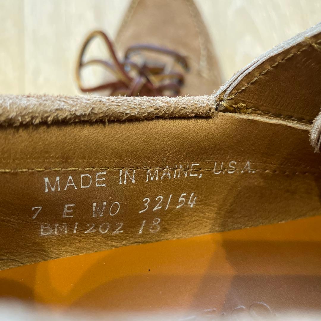 ランコート ビームスプラス別注 レンジャーモカシン パラブーツ GHBASS