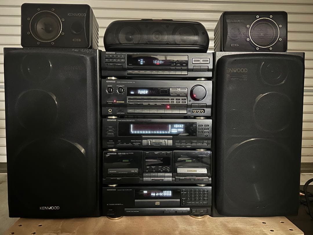 【極希少/ワンオーナー】KENWOOD ROXY J5 バブルコンポの最高峰