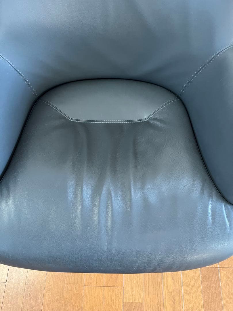 キールハワー CONA 本革デスクチェア 総革 モダン ミッドセンチュリー