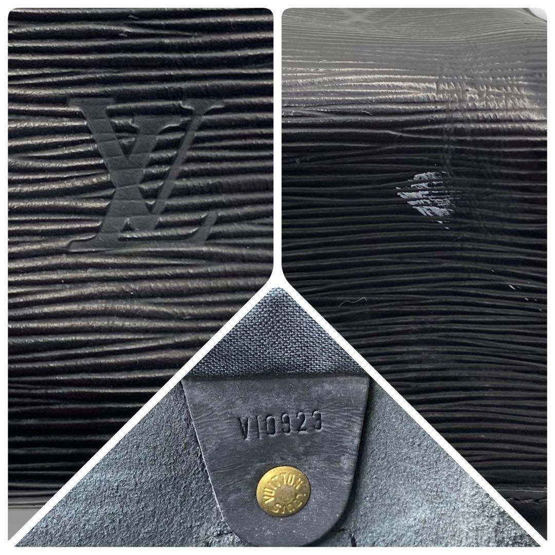 美品 ルイヴィトン スピーディ 30 エピ ノワール バッグ ボストン