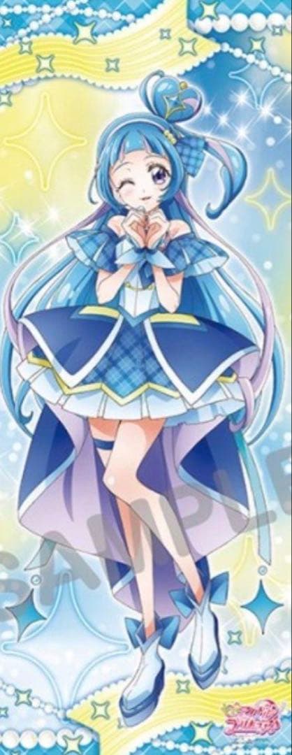 キュアウインク 等身大タペストリー キミとアイドルプリキュア