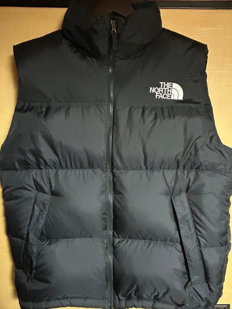 THE NORTH FACE ブラック ダウンベスト ヌプシ THE NORTH FACE（ザ ノースフェイス） ダウンベスト ベスト NUPTSE