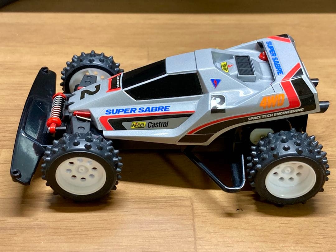 完成品】レーサーミニ四駆 スーパーセイバーJr. - メルカリ