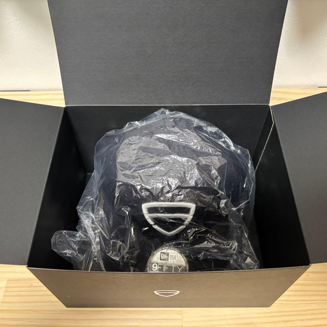 クシタニ×レイブログ×ニューエラ コラボキャップ ネイビー レア