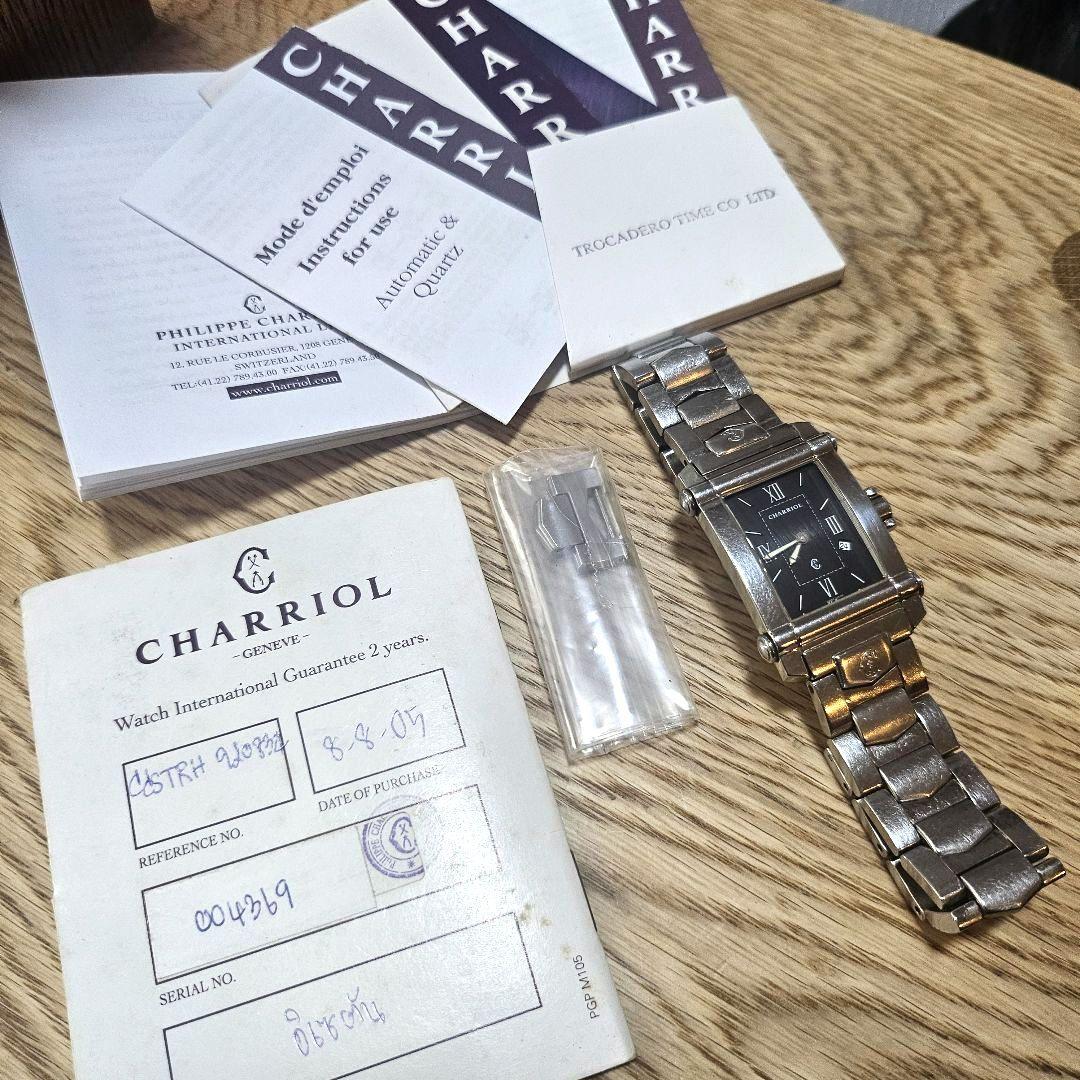 CHARRIOL シャリオール コロンブス CCSTRH8 電池新品 保証書 - メルカリ