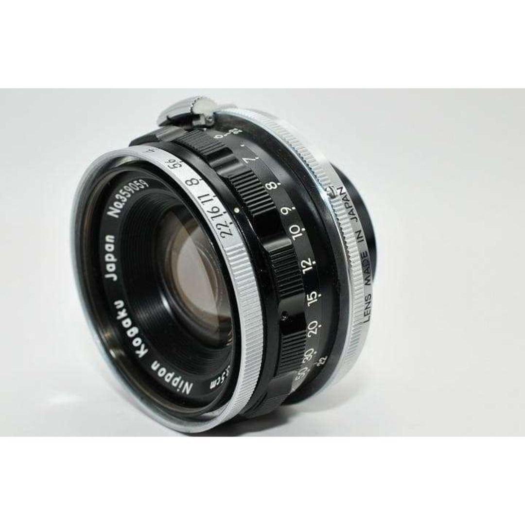 フィルムカメラ 15706 Nippon Kogaku 3.5cm F1.8 nikon 35