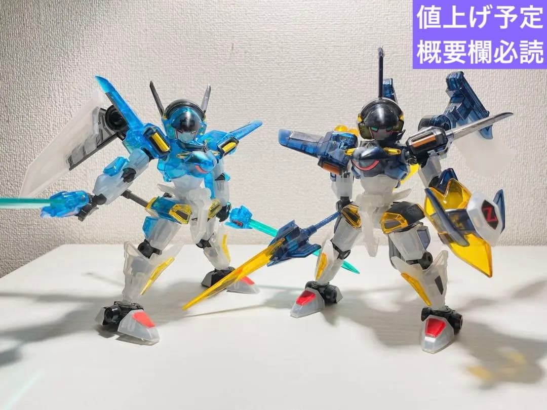 限定LBX】イカロス・フォース / イカロス・ゼロ リミテッドクリアVer