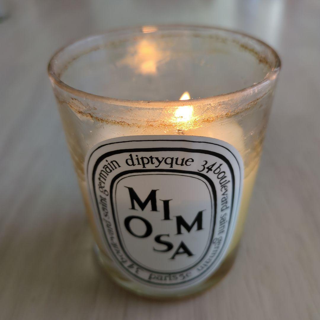 diptyque ディプティック アロマキャンドル ミモザ 190g 6.5oz - メルカリ