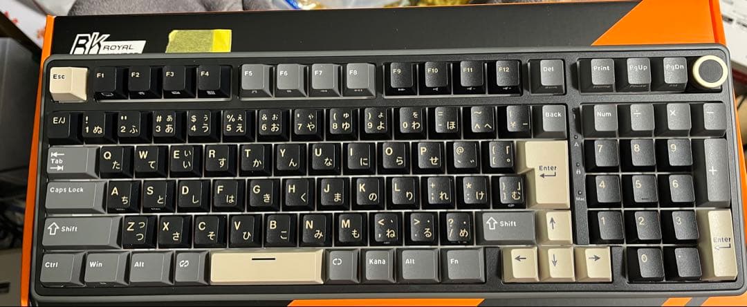 RK  KLUDGE R98 Pro ゲーミングキーボード Amazon.com: RK ROYAL KLUDGE R98 Pro Creamy Mechanical Keyboard, 96