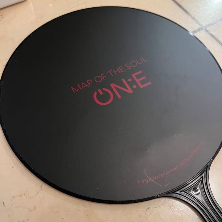 BTS ジミン 公式 うちわ MAP OF THE SOUL ON:E - メルカリ