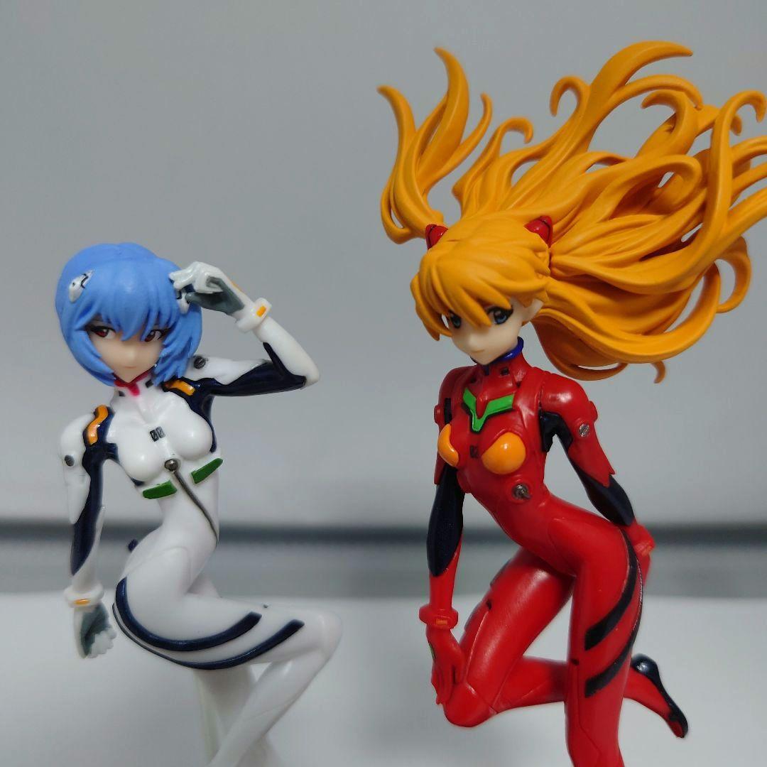ヤングエース付録 エヴァンゲリオン アスカ＆レイフィギュア12体セット