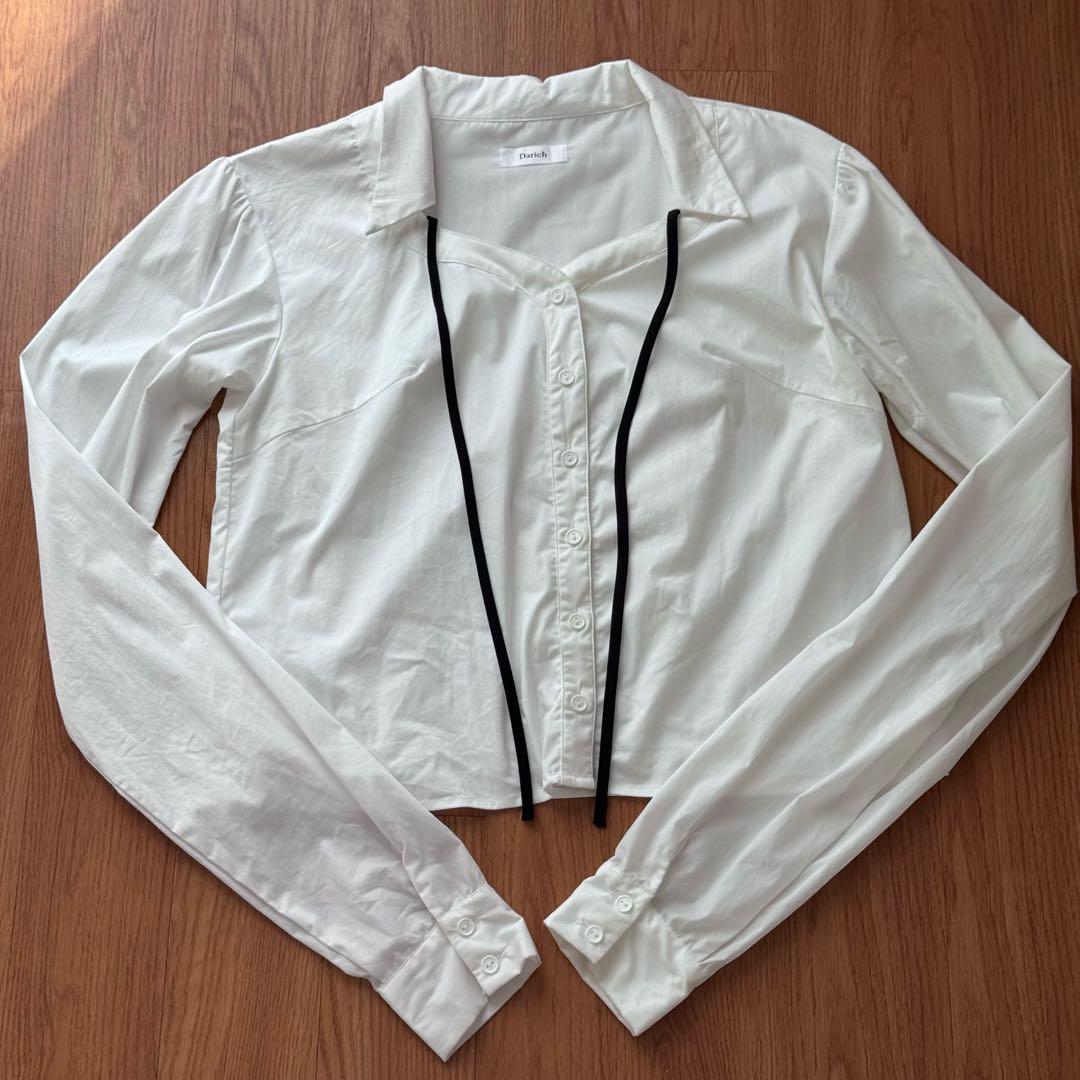 Darich ボリュームフレアセットアップ WHT FLサイズ - メルカリ