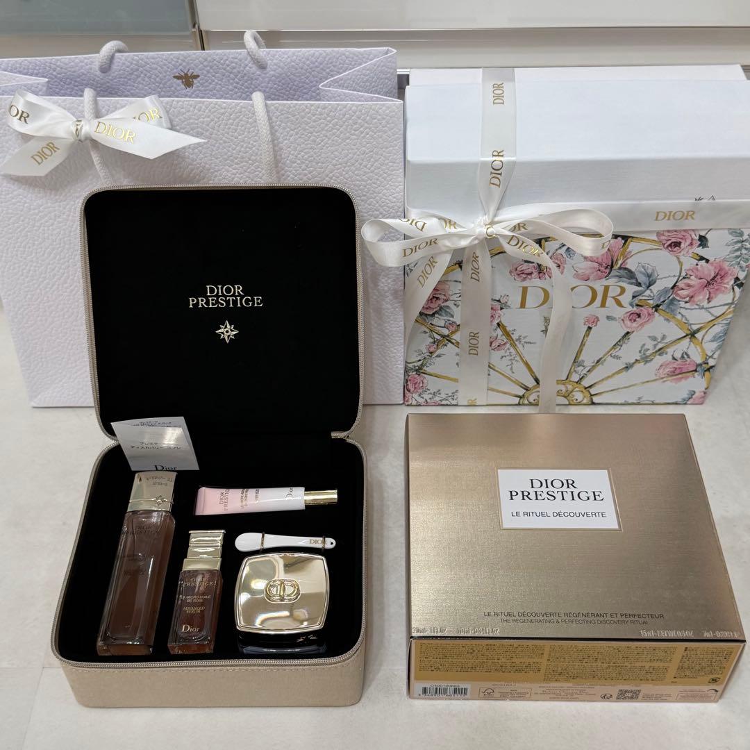 DIOR ディオール　プレステージ　ディスカバリーコフレ　ギフト 試してみた】Dior プレステージ ディスカバリー コフレのリアルな