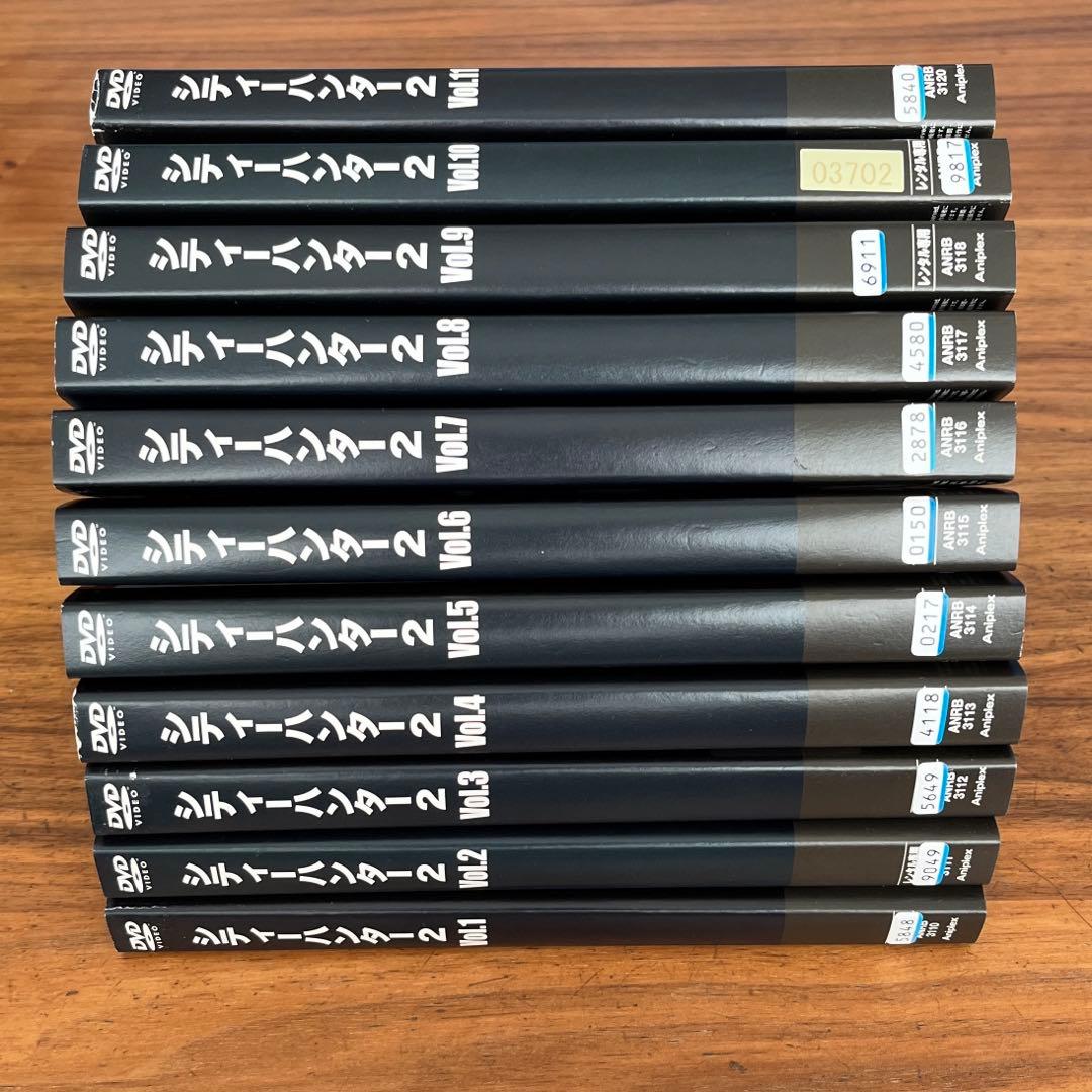 CITY HUNTER 2 シティーハンター DVD 全11巻 全巻セット - メルカリ