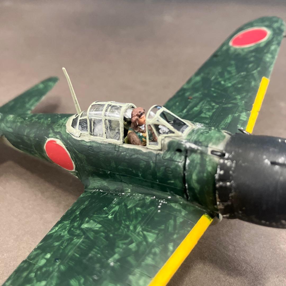 1/72 週刊 永遠のゼロ戦 プラモデル フルセット 完成品 専用ケース付属