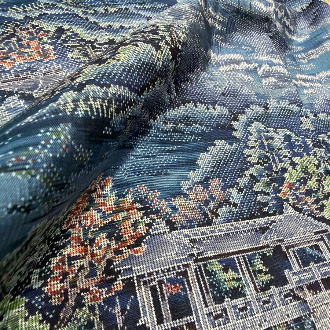 s*n様 正絹　大島紬《風景》