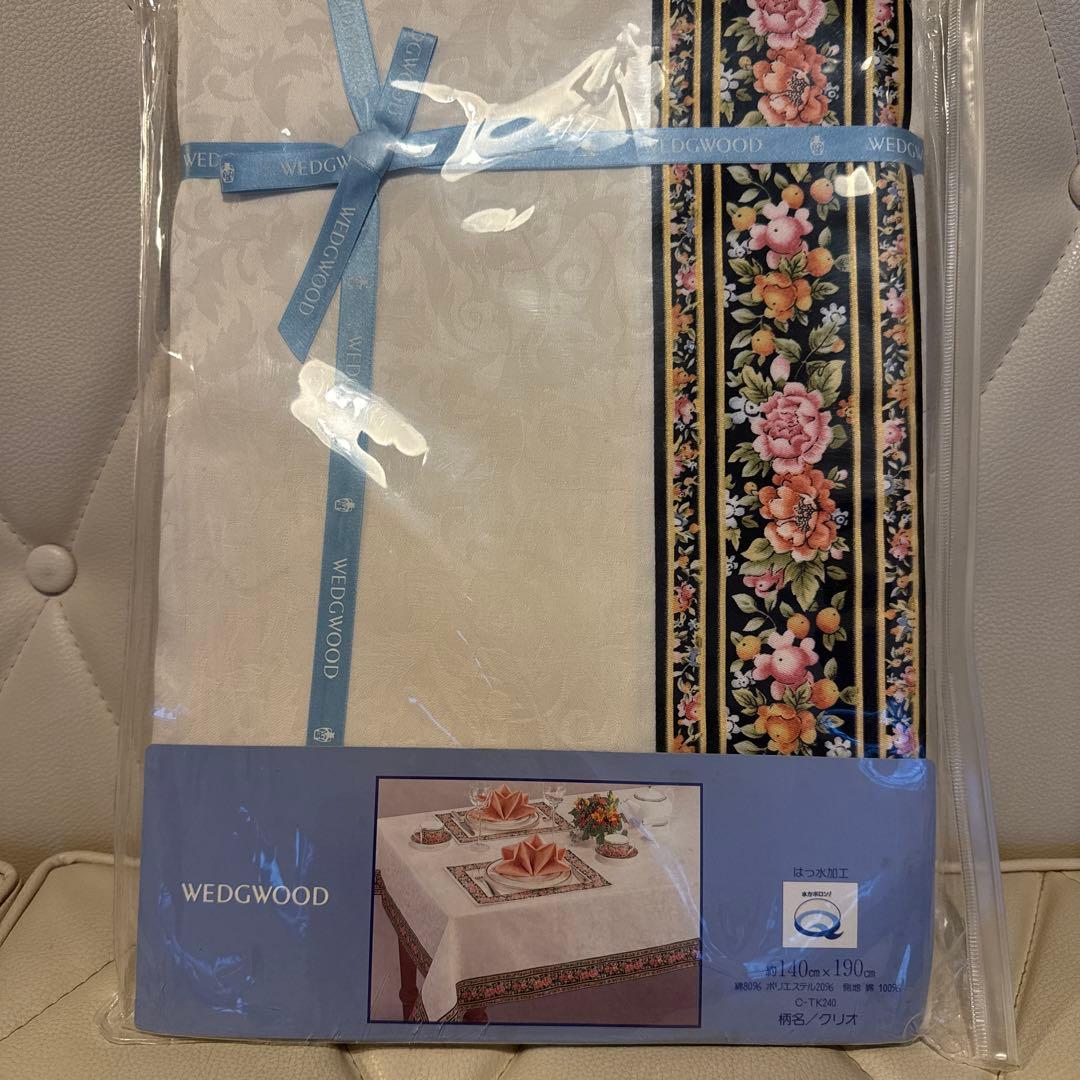 新品未使用】ウェッジウッド WEDGWOOD テーブルクロス 140×190 - メルカリ