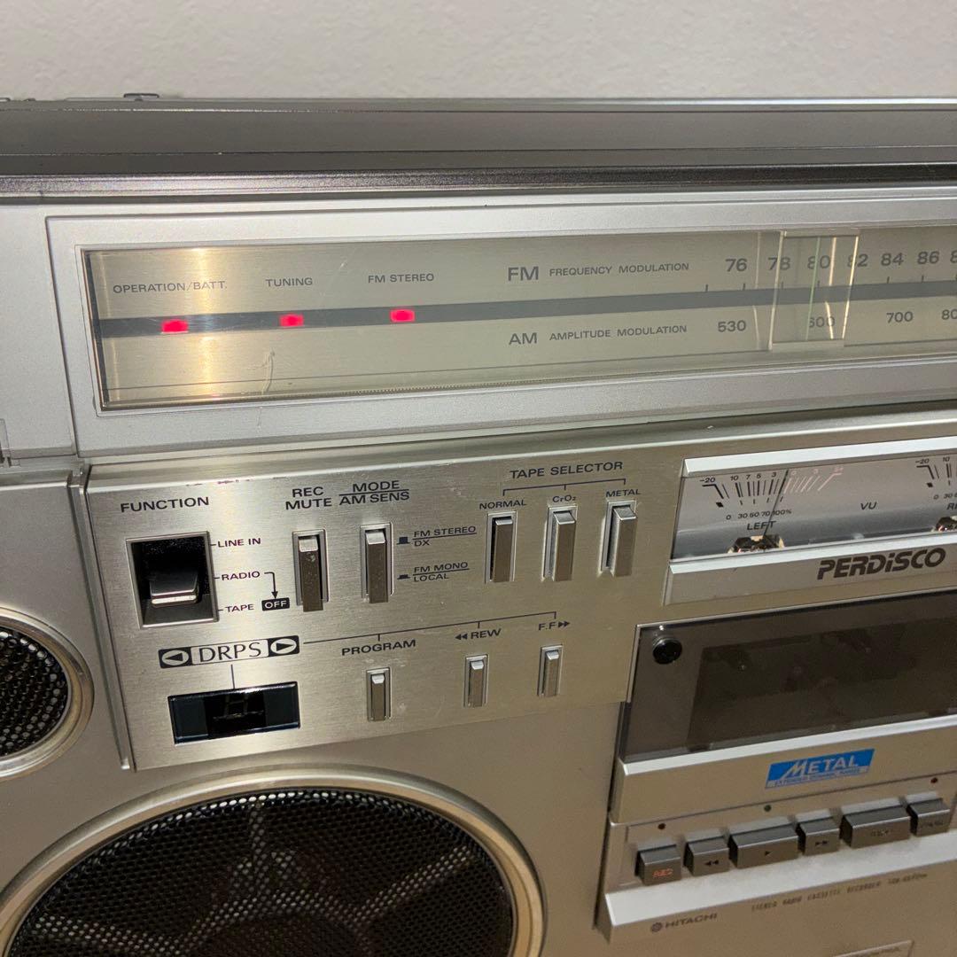 名機 日立 TRK-8600 RMラジオ・カセットレコーダー ジャンク品 - メルカリ