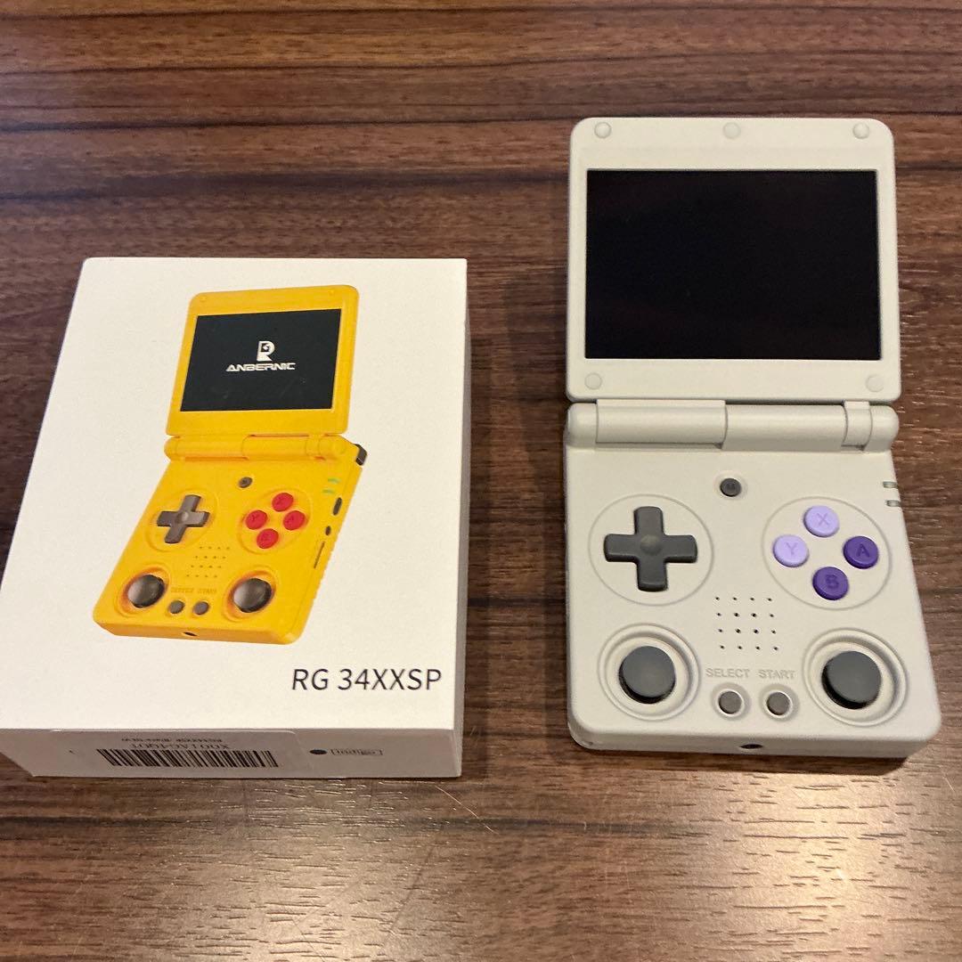 その他 Anbernic RG34XXSP Anbernic RG34XXSP 3.4-Inch IPS Linux 64-bit Game Console H700 quad