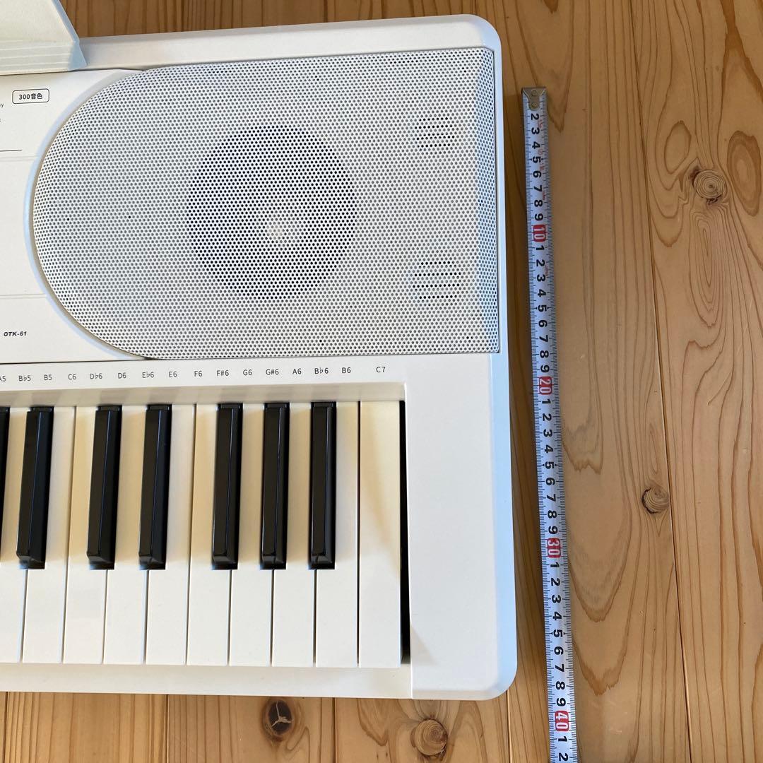 ピアノ 練習 ワントーン onetone 61鍵盤電子キーボード お子様 - メルカリ