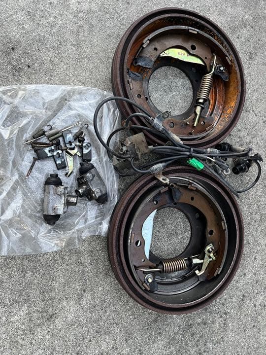 ジムニー jb23 ワンタッチ加工済み バックプレートセット シャフト