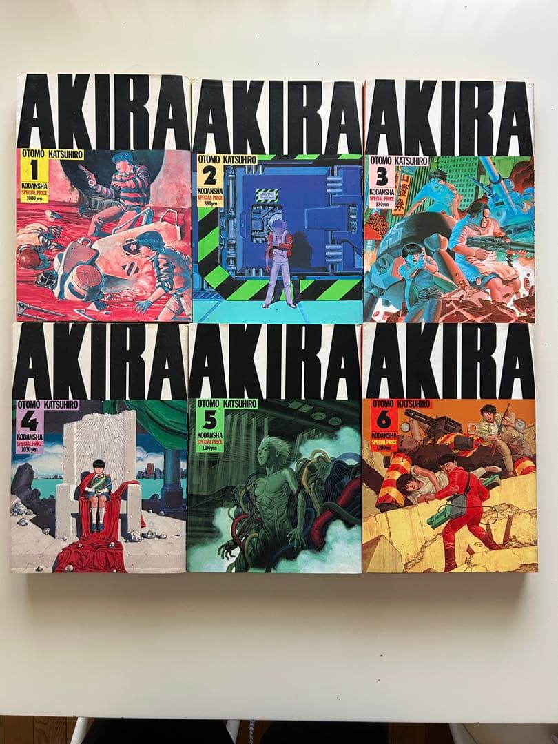AKIRA 全6巻セット 大友克洋 - メルカリ