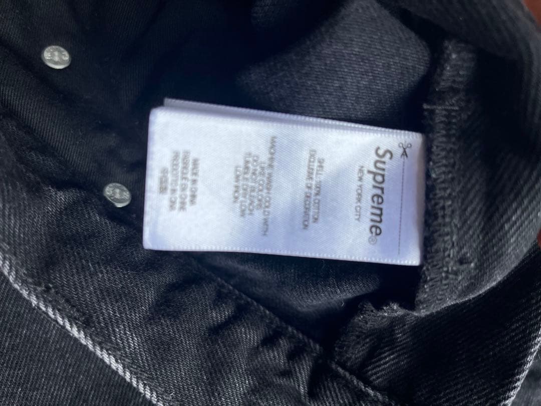 Supreme Baggy Jean (25FW) \"Black\" 32インチ