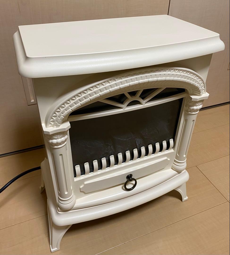 作動確認済み】 ニトリ クラシック デザイン 暖炉型ファンヒーター IQ