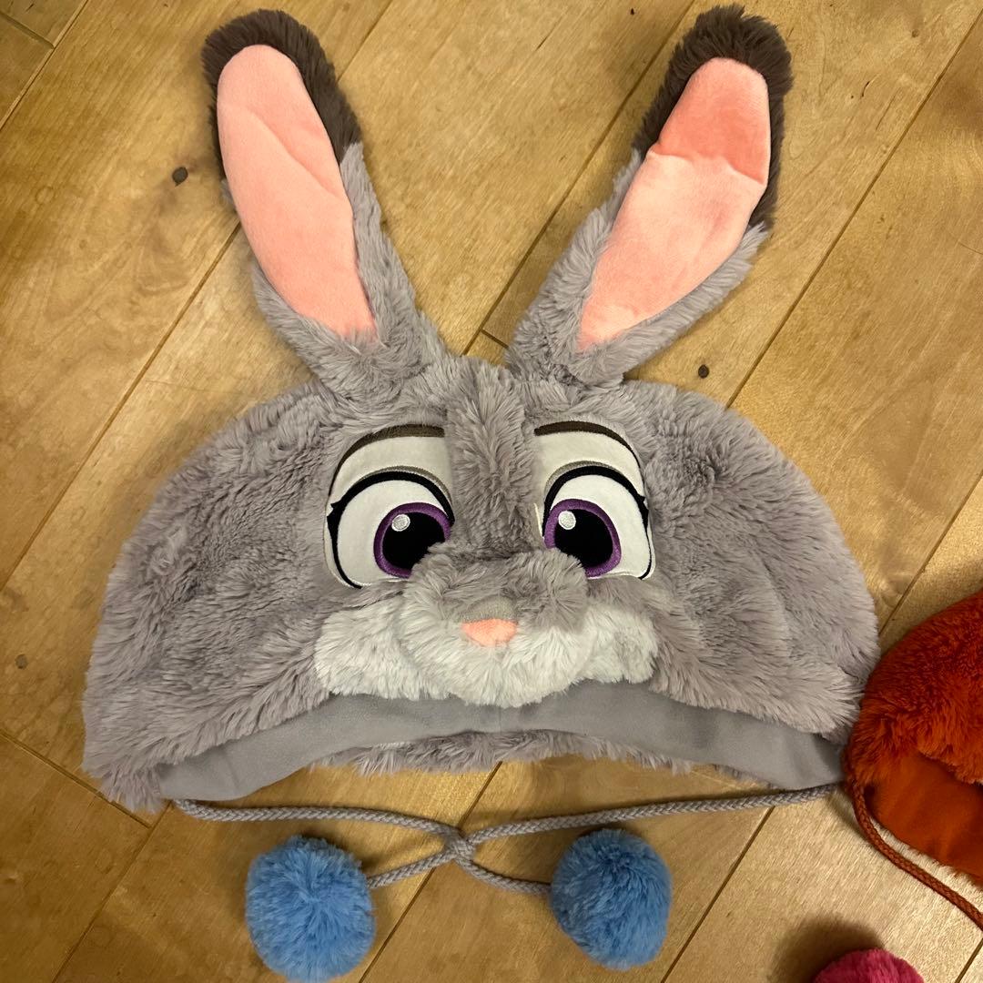 ディズニー ファンキャップ ニック ジュディ ズートピア 2点セット