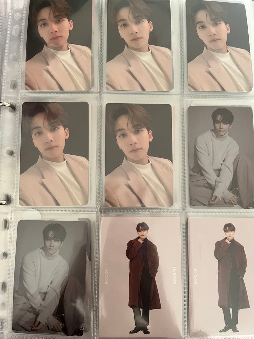 seventeen ジョンハン トレカ セット - メルカリ