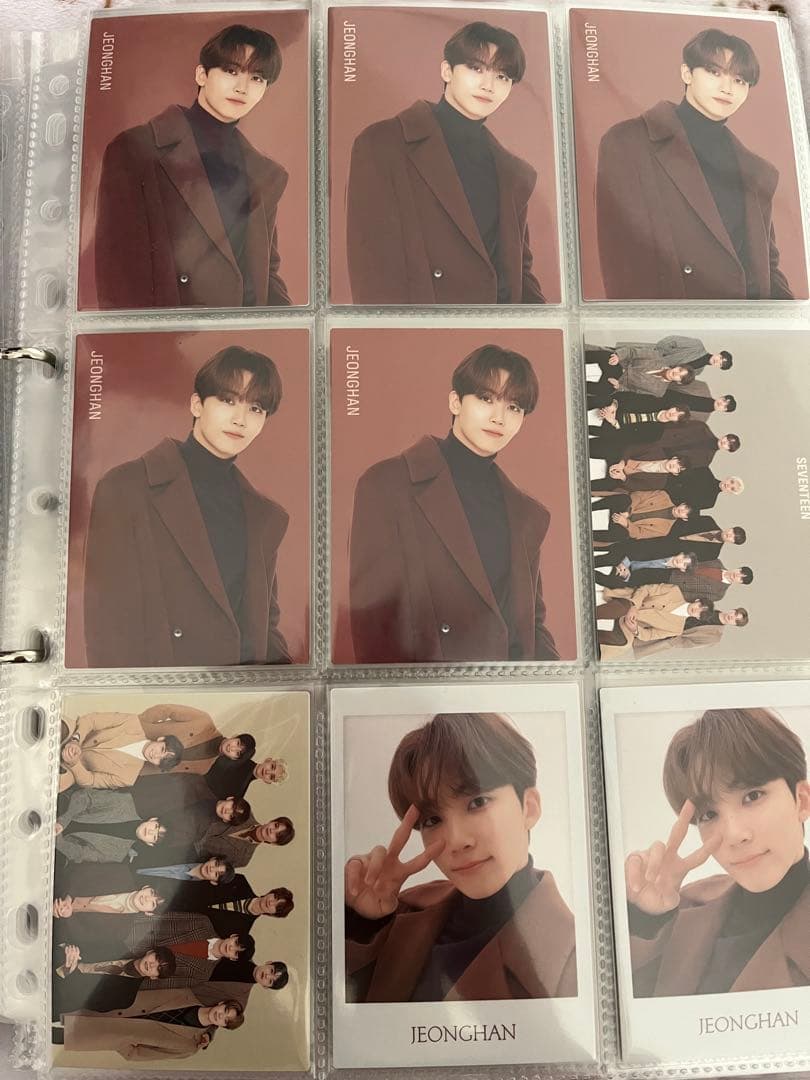 seventeen ジョンハン トレカ セット - メルカリ