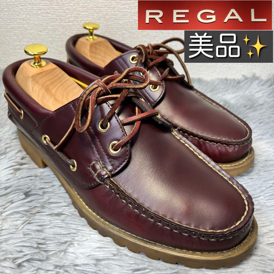 美品✨REGAL リーガル デッキシューズ カントリーモック JE38 - メルカリ