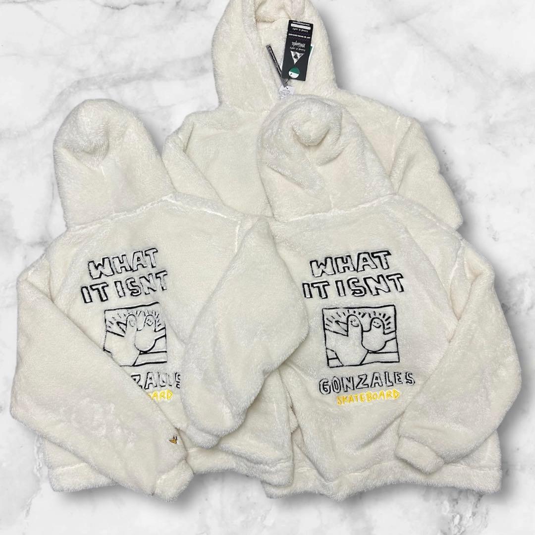 新品 ボアジャケット 3点まとめ売り Mサイズ mark gonzales - メルカリ