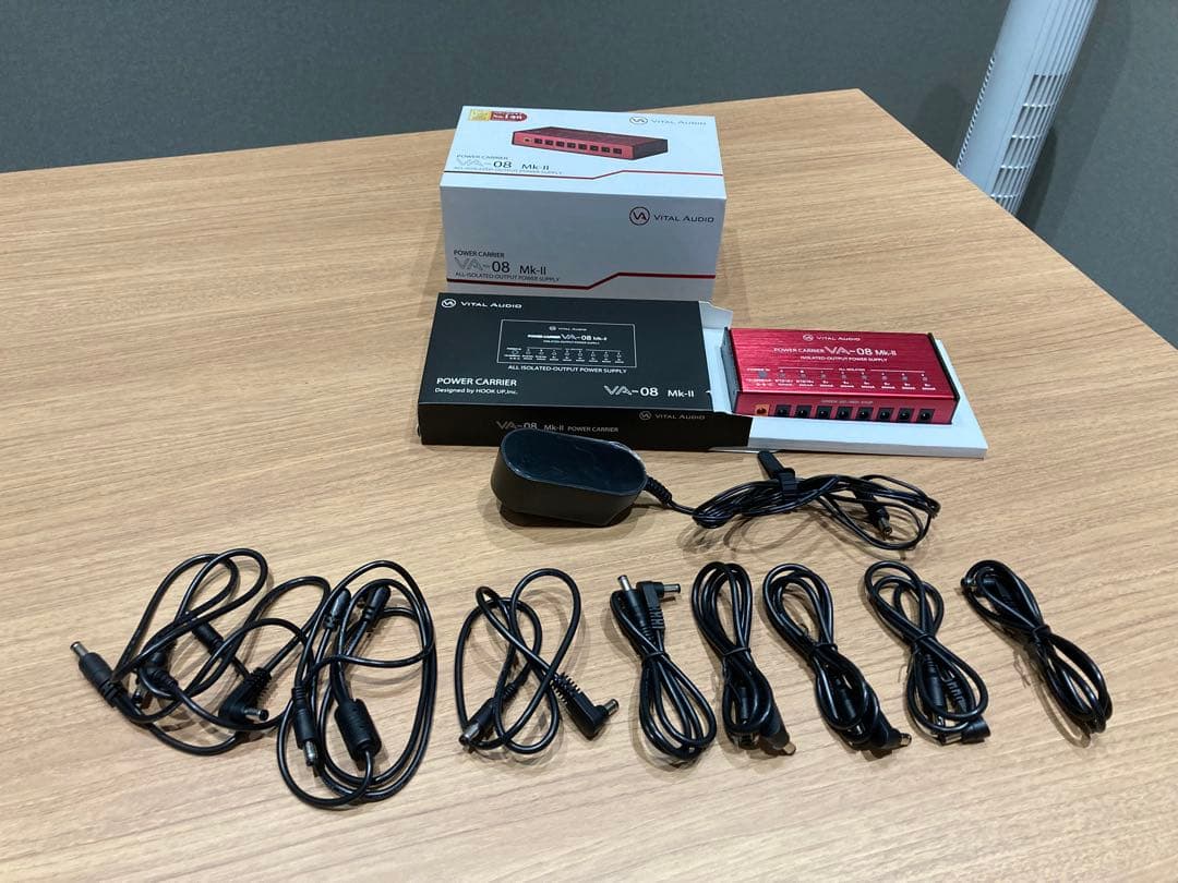 ギター VITAL AUDIO VA-08 Mk-II パワーサプライ】Vital Audio 人気パワーサプライがアップデート