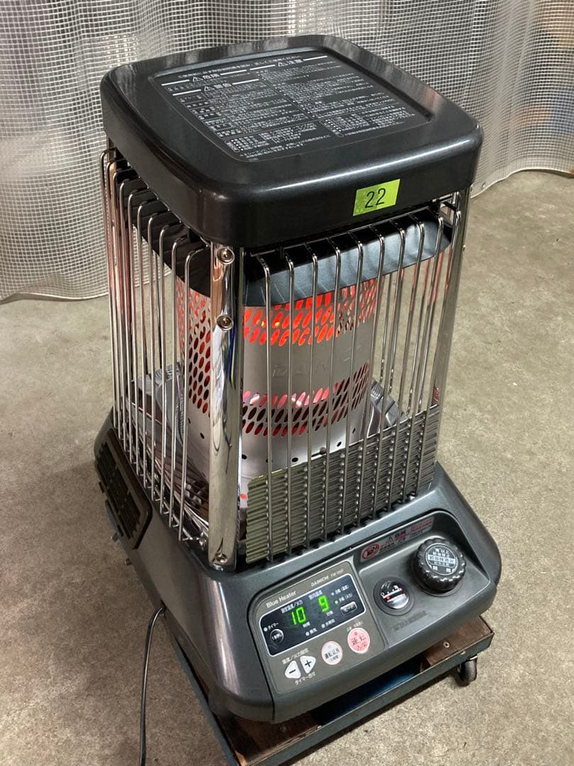 すぐ発送❕【送料無料❕】業務用ストーブ ダイニチブルーヒーター FM-105Ｆ㉒ ブルーヒーター ダイニチ FM-10F3(A) 業務用 石油ストーブ［天板熱く