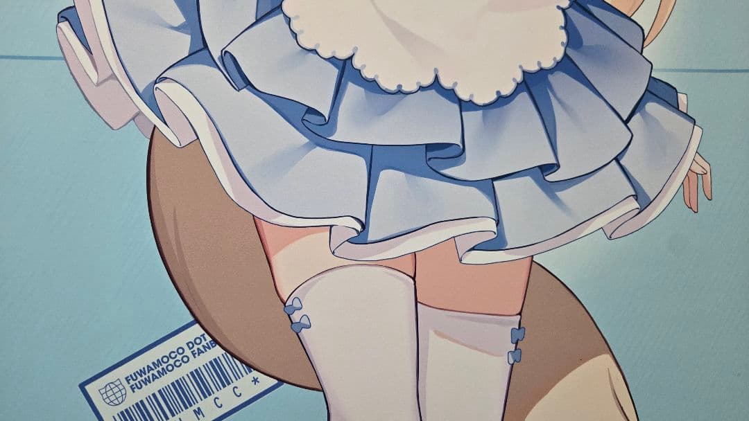 コミケ C105 ホロライブ フワモコ 等身大タペストリー - メルカリ