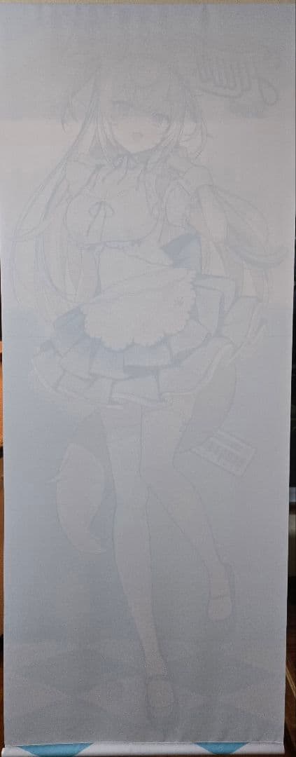 コミケ C105 ホロライブ フワモコ 等身大タペストリー - メルカリ