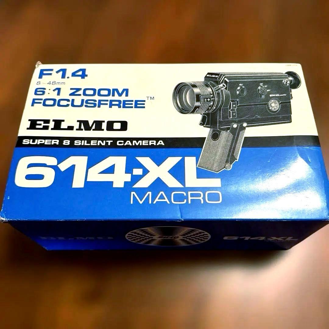 ELMO 614-XL 超美品 ビンテージ8ミリカメラ Elmo 614-XL Macro Super 8 Camera - CameraCrate.com - Super 8 & 8mm