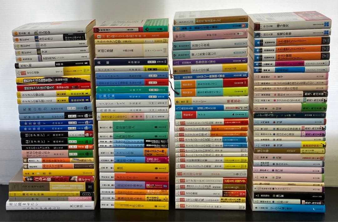 ミステリー 小説 文庫 まとめ売り 大量 文庫本 105冊セット サスペンス