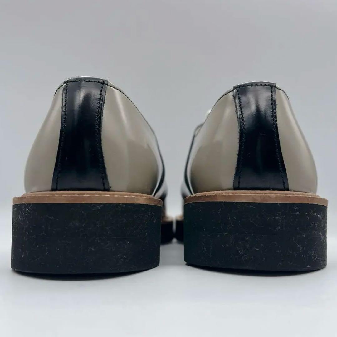 未使用級】ハルタ 【23.5】 HARUTA サドルシューズ - メルカリ