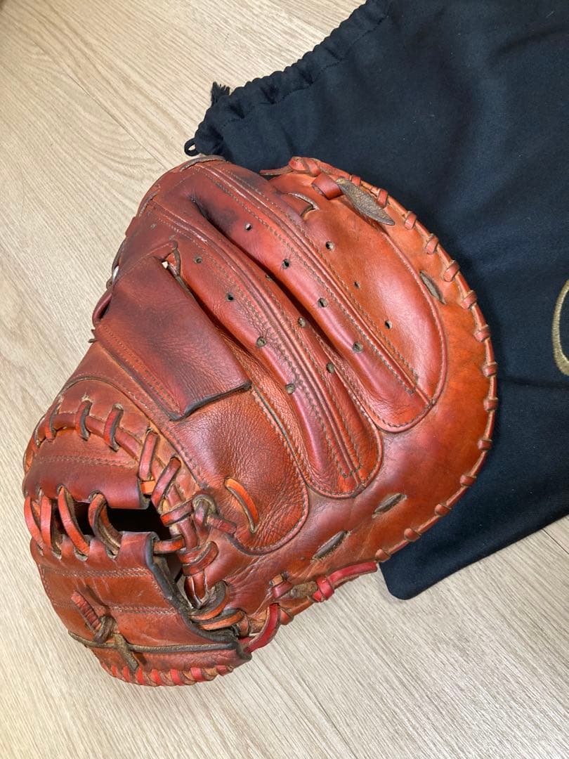 1584様用 硬式 キャッチャーミット クレストハイドヨーロピアンキップ