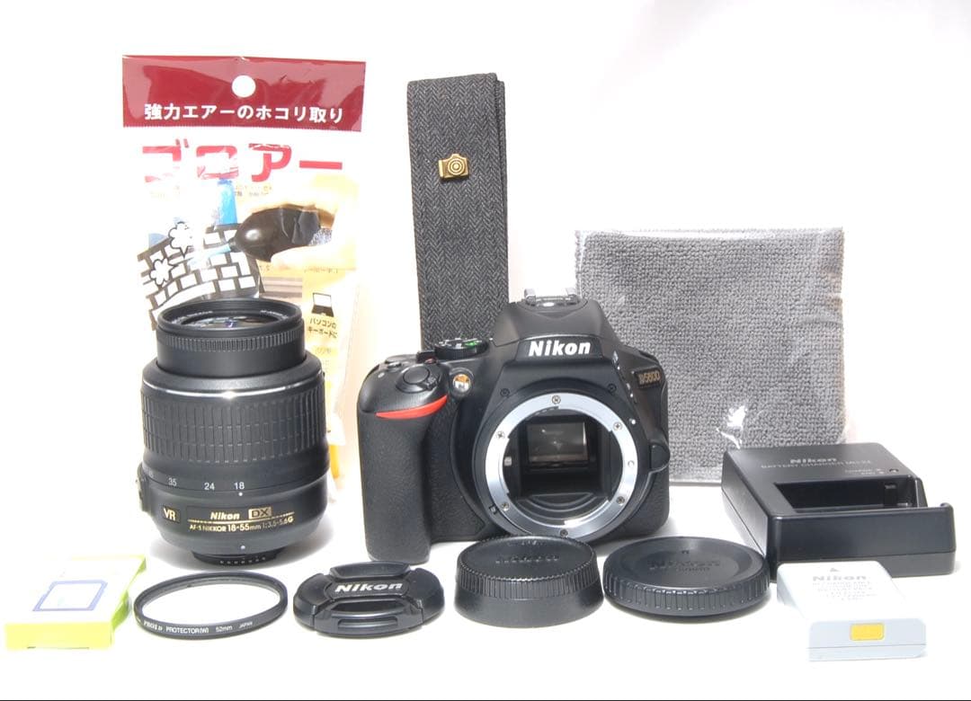 スマホ転送OK WiFi機能搭載 Nikon D5600 レンズキット 自撮り◎ - メルカリ