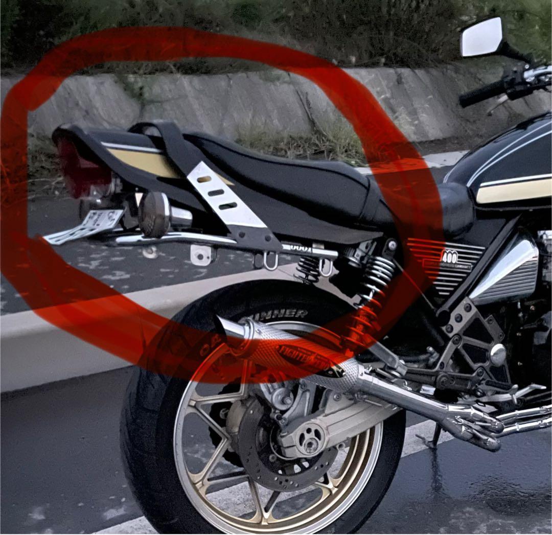 ゼファー400 / χ 用 ファッション タンデムバー - メルカリ