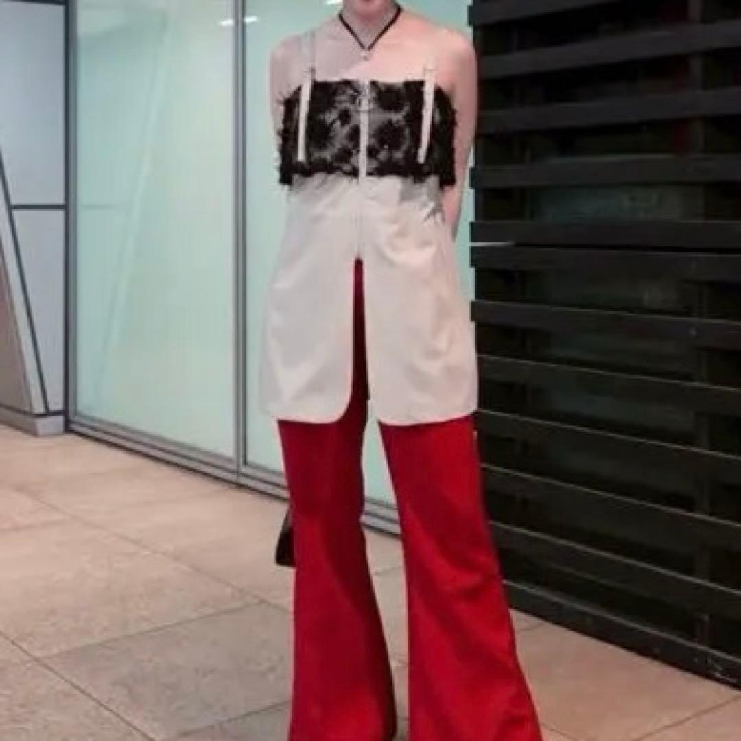 sahara Fluffy Layered Zip Top ベージュ - メルカリ