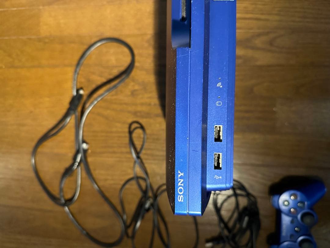 PS3 本体 グランツーリスモ タイタニウムブルー - メルカリ