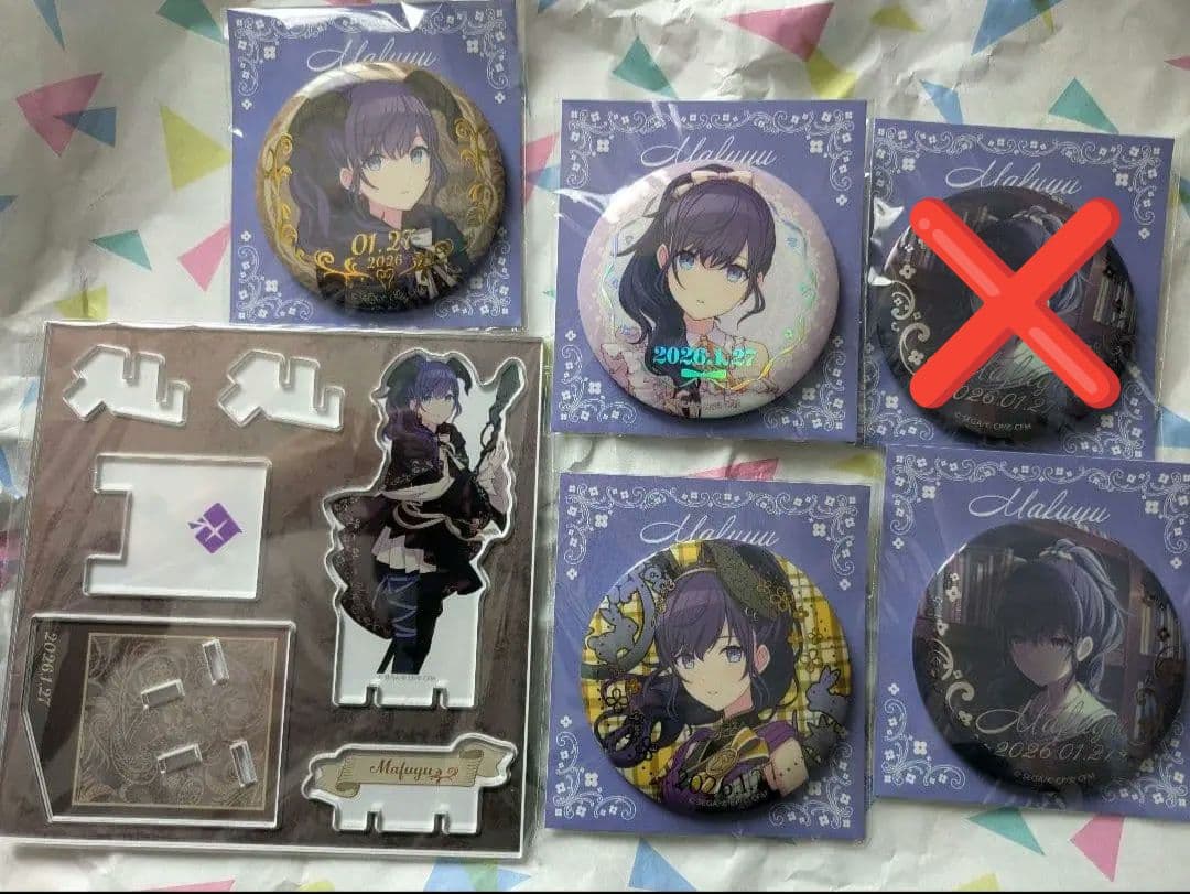 朝比奈まふゆ はぴこれ 缶バッジ アクリルスタンド - メルカリ