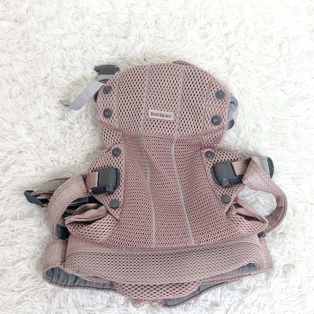 【美品】BabyBjorn ベビーキャリア ハーモニー / ダスティピンク BABYBJORN（ベビービョルン） 抱っこ紐 ハーモニー ダスティピンク